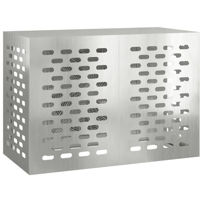Klimaanlagenabdeckung Silber 100 x 50 x 70 cm Verzinkter Stahl