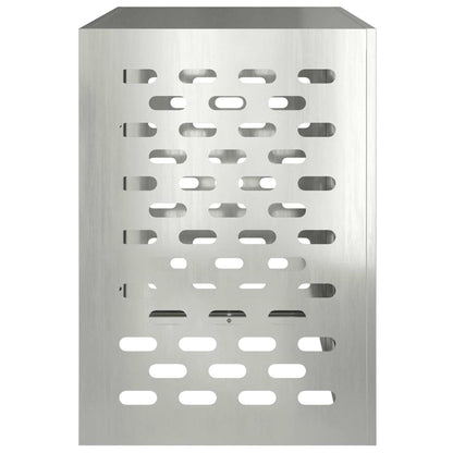 Klimaanlagenabdeckung Silber 100 x 50 x 70 cm Verzinkter Stahl