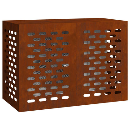 Klimaanlagenabdeckung Rostoptik 100 x 50 x 70 cm