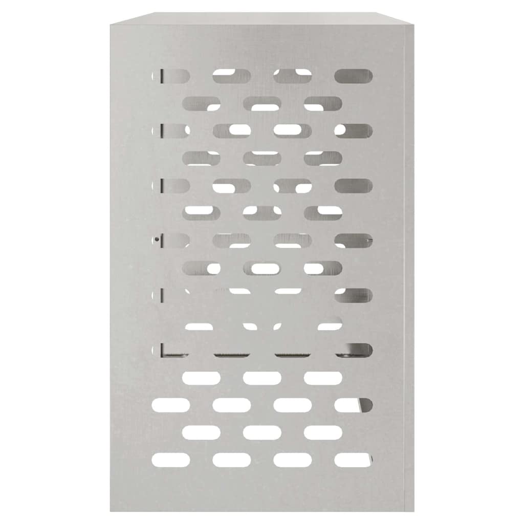 Klimaanlagenabdeckung Silber 110 x 50 x 80 cm Verzinkter Stahl