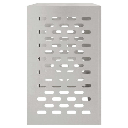 Klimaanlagenabdeckung Silber 110 x 50 x 80 cm Verzinkter Stahl