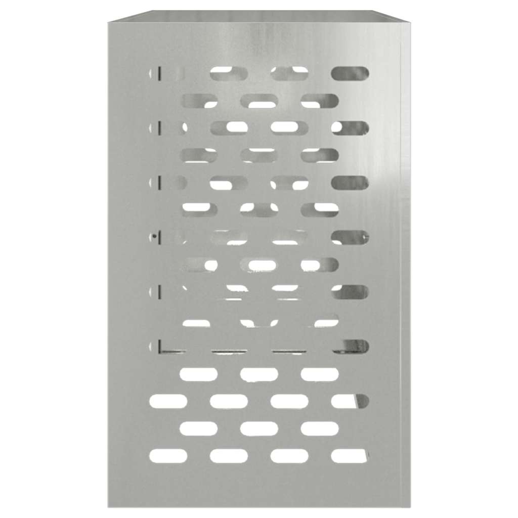 Klimaanlagenabdeckung Silber 110 x 50 x 80 cm Verzinkter Stahl