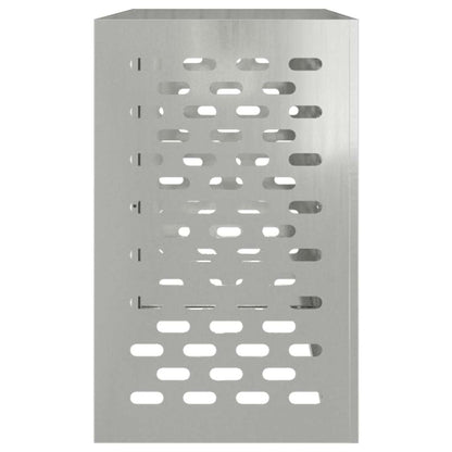 Klimaanlagenabdeckung Silber 110 x 50 x 80 cm Verzinkter Stahl