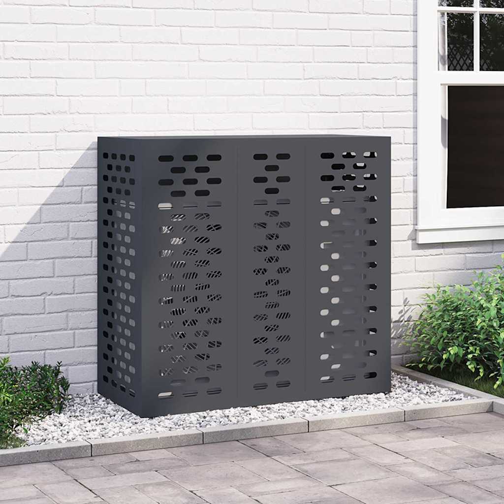 Klimaanlagenabdeckung Anthrazit 110 x 50 x 105 cm