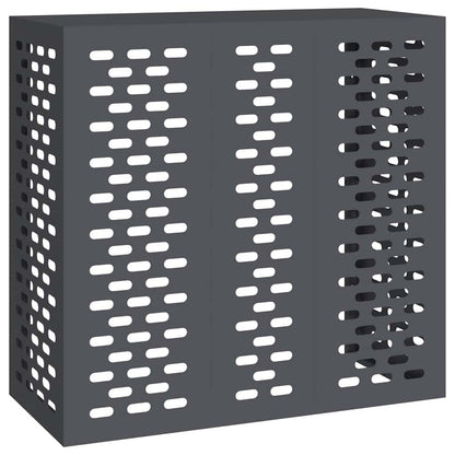 Klimaanlagenabdeckung Anthrazit 110 x 50 x 105 cm
