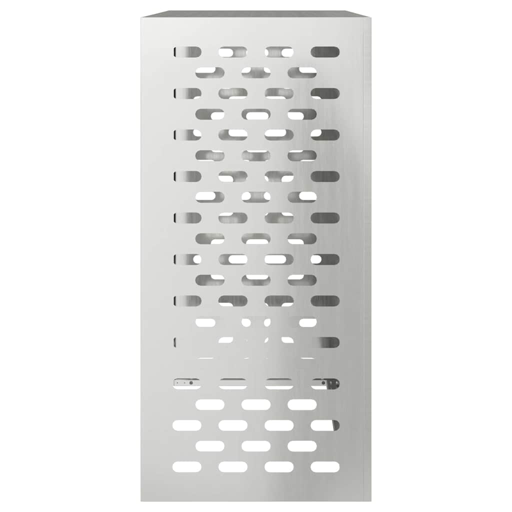 Klimaanlagenabdeckung Silber 110 x 50 x 105 cm Verzinkter Stahl