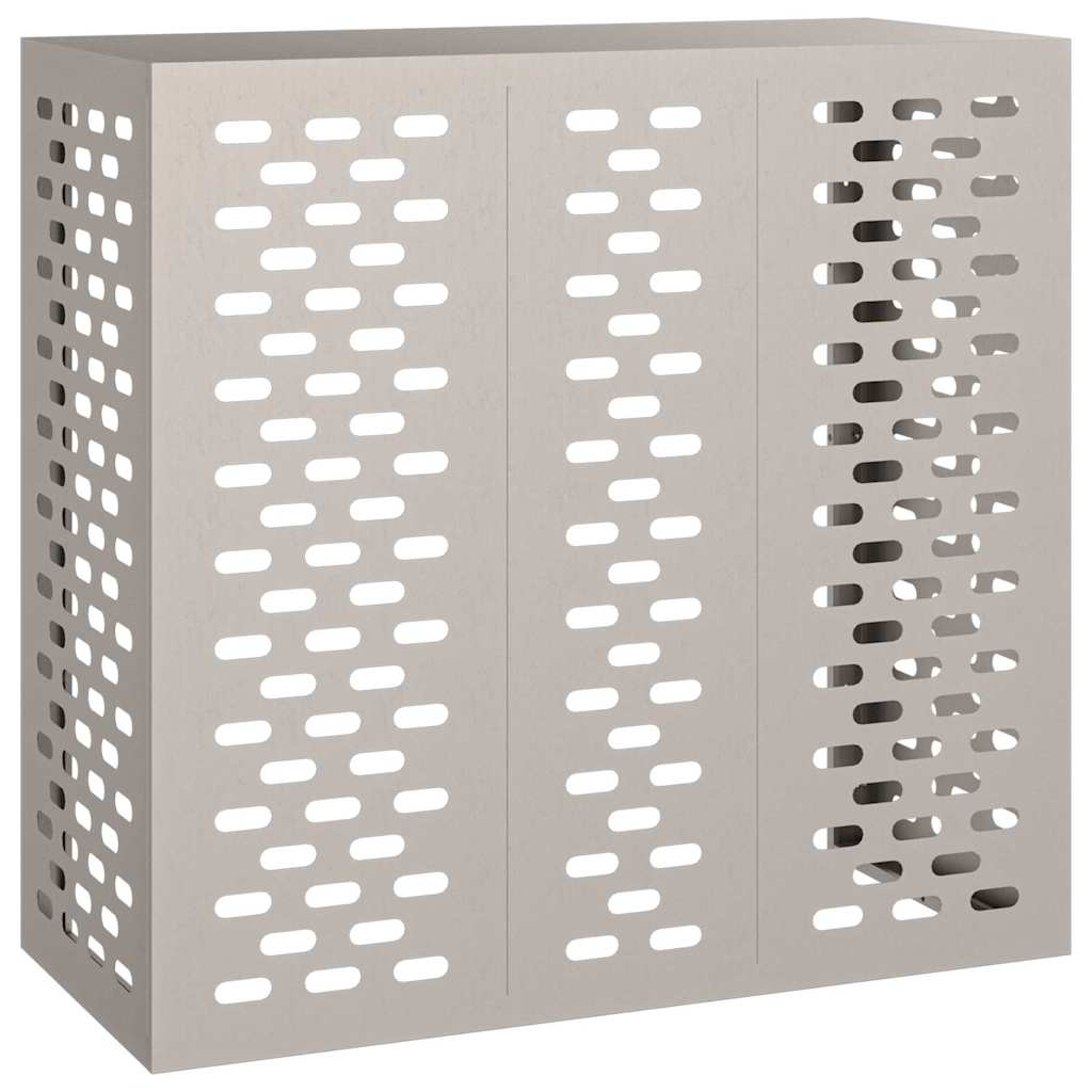 Klimaanlagenabdeckung Rostoptik 110 x 50 x 105 cm