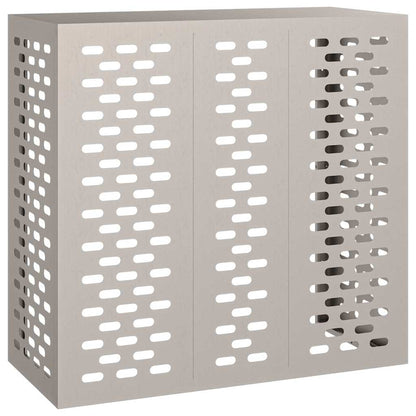 Klimaanlagenabdeckung Rostoptik 110 x 50 x 105 cm