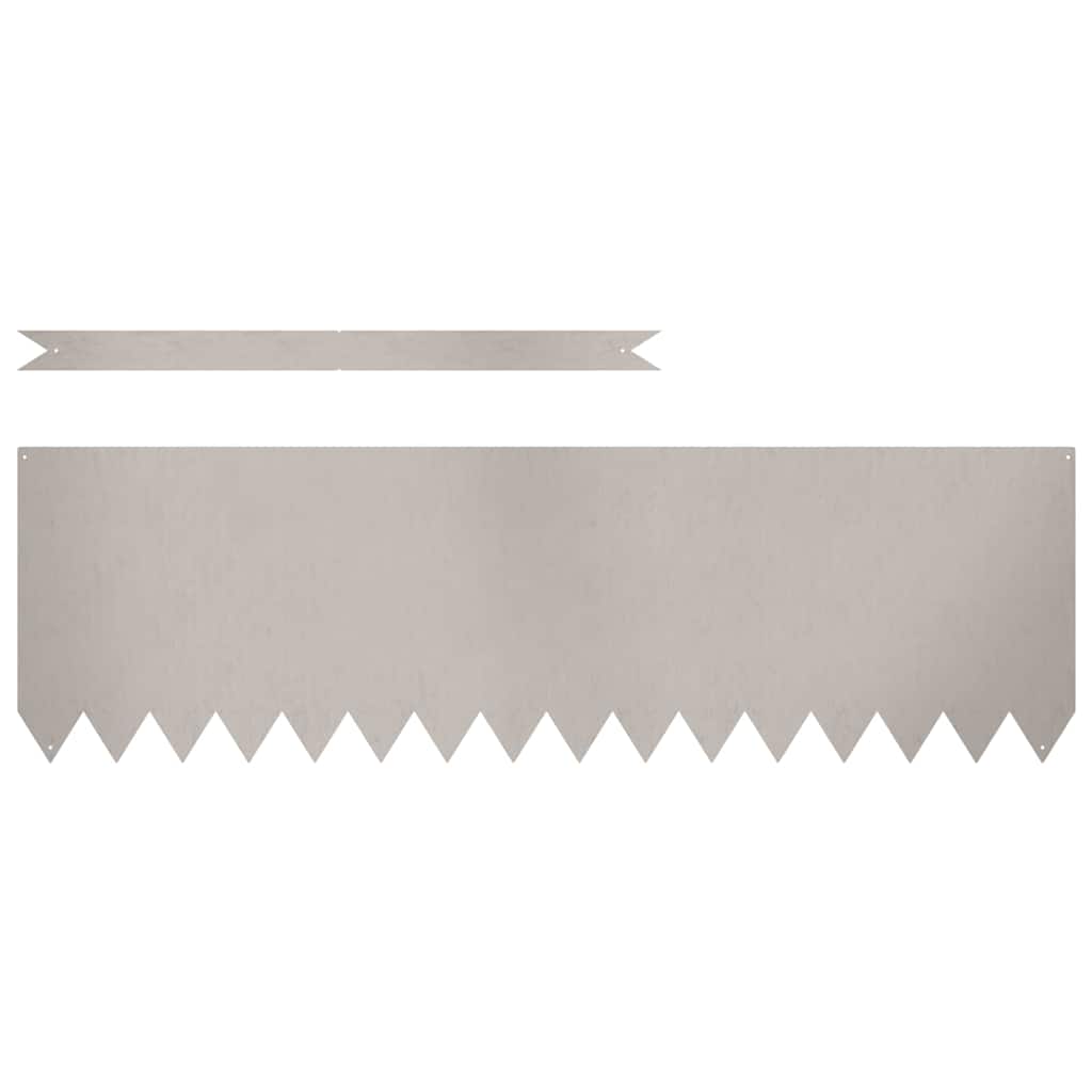 Raseneinfassung 20 stk. 100 x 0,05 x 30 cm Rostig