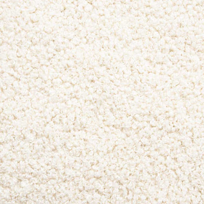 Sessel Creme 63 x 67 x 94 cm Schafstoff und Sperrholz