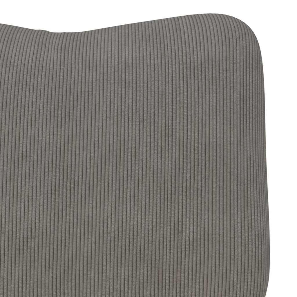 Sessel Hellgrau 63 x 67 x 94 cm Stoff
