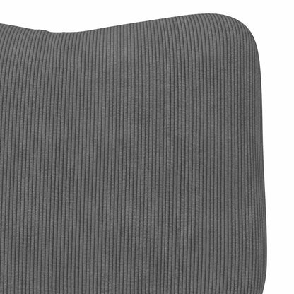 Sessel Dunkelgrau 63 x 67 x 94 cm Stoff