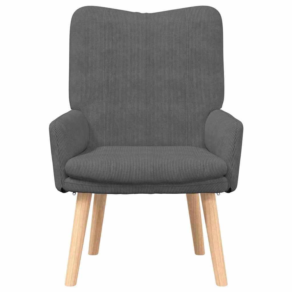 Sessel Dunkelgrau 63 x 67 x 94 cm Stoff