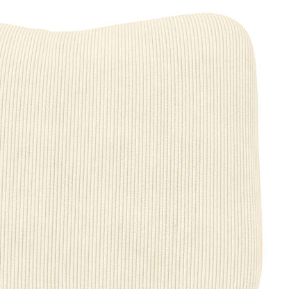 Sessel Creme 63 x 67 x 94 cm Stoff