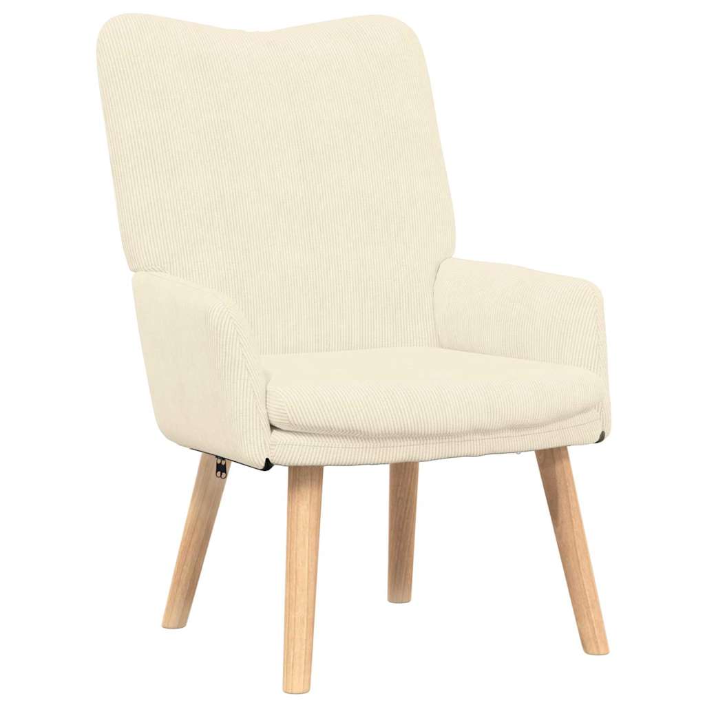Sessel Creme 63 x 67 x 94 cm Stoff