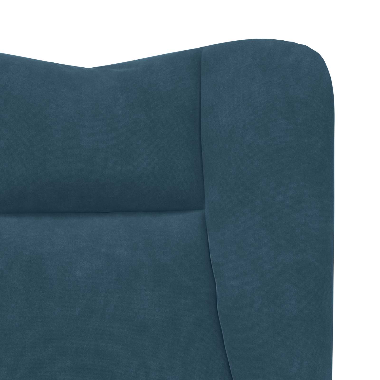 Sessel Blau 63 x 67 x 94 cm Samt