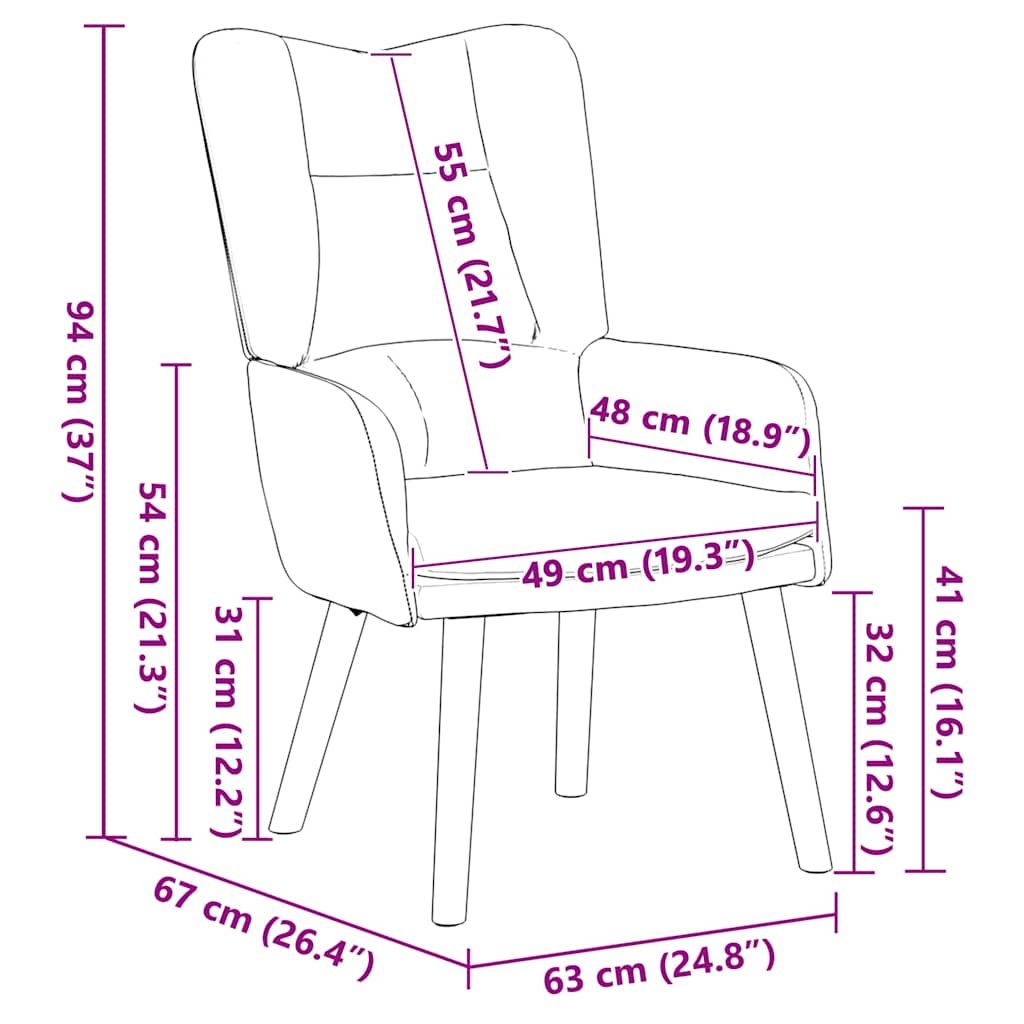 Sessel Hellgrau 63 x 67 x 94 cm Samt