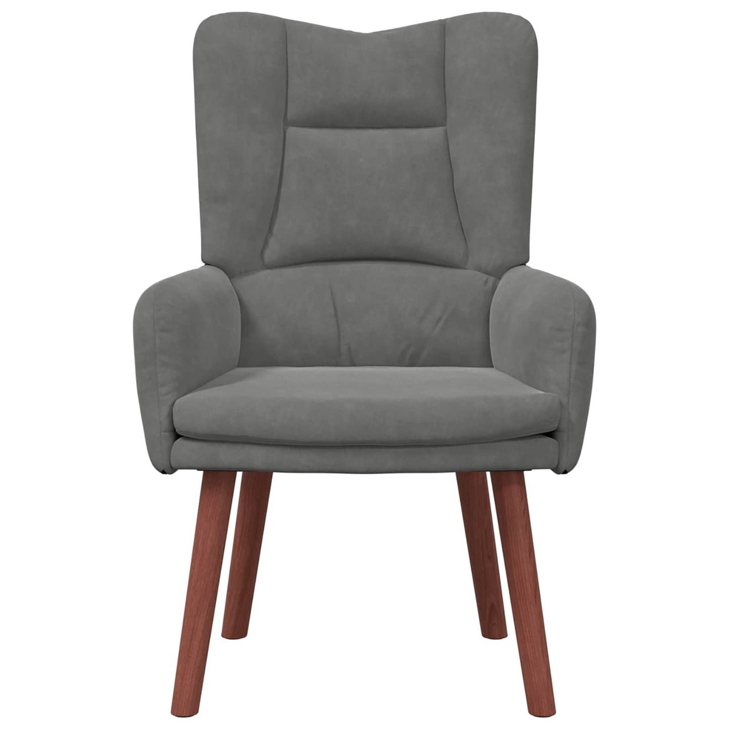 Sessel Dunkelgrau 63 x 67 x 94 cm Samt