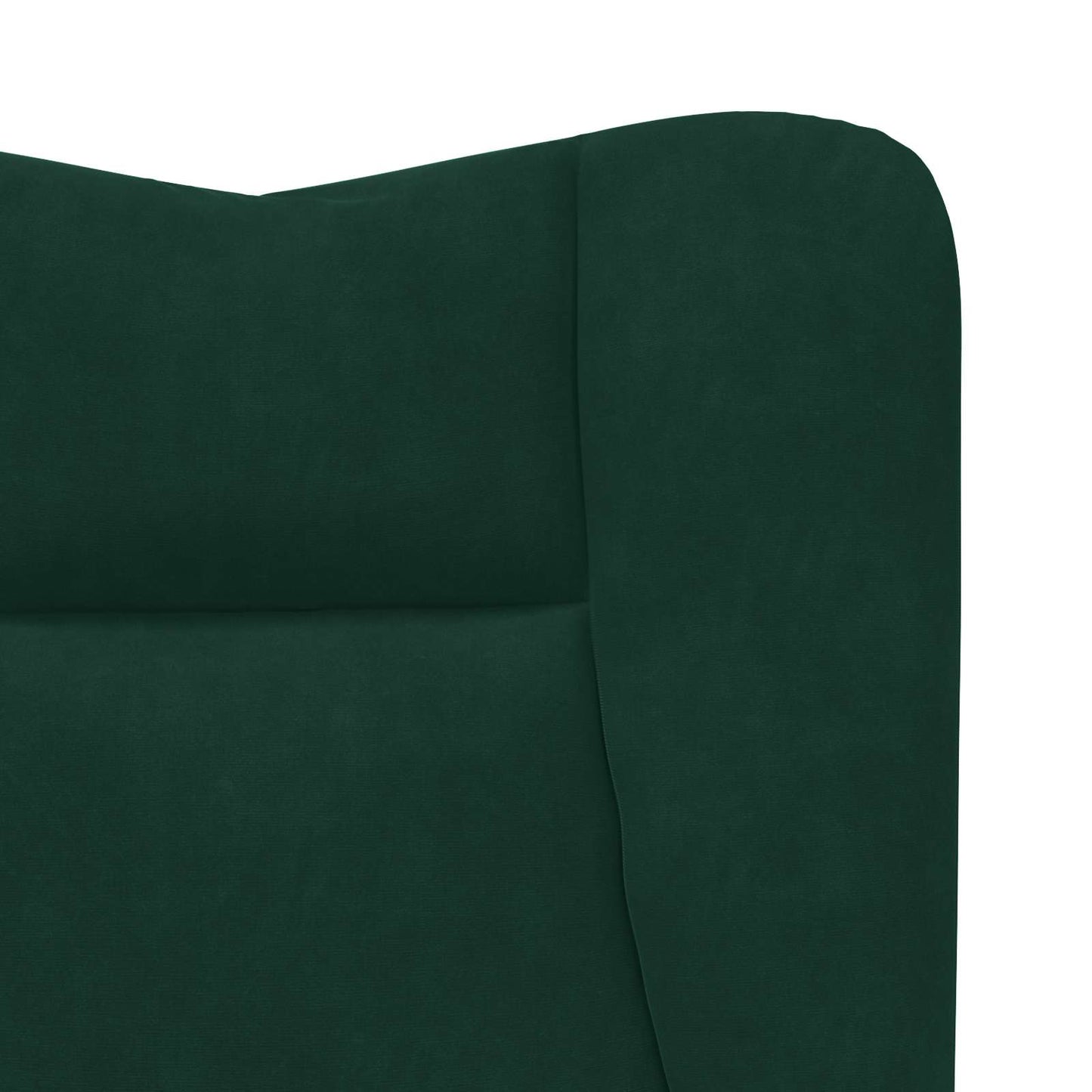 Sessel Dunkelgrün 63 x 67 x 94 cm Samt