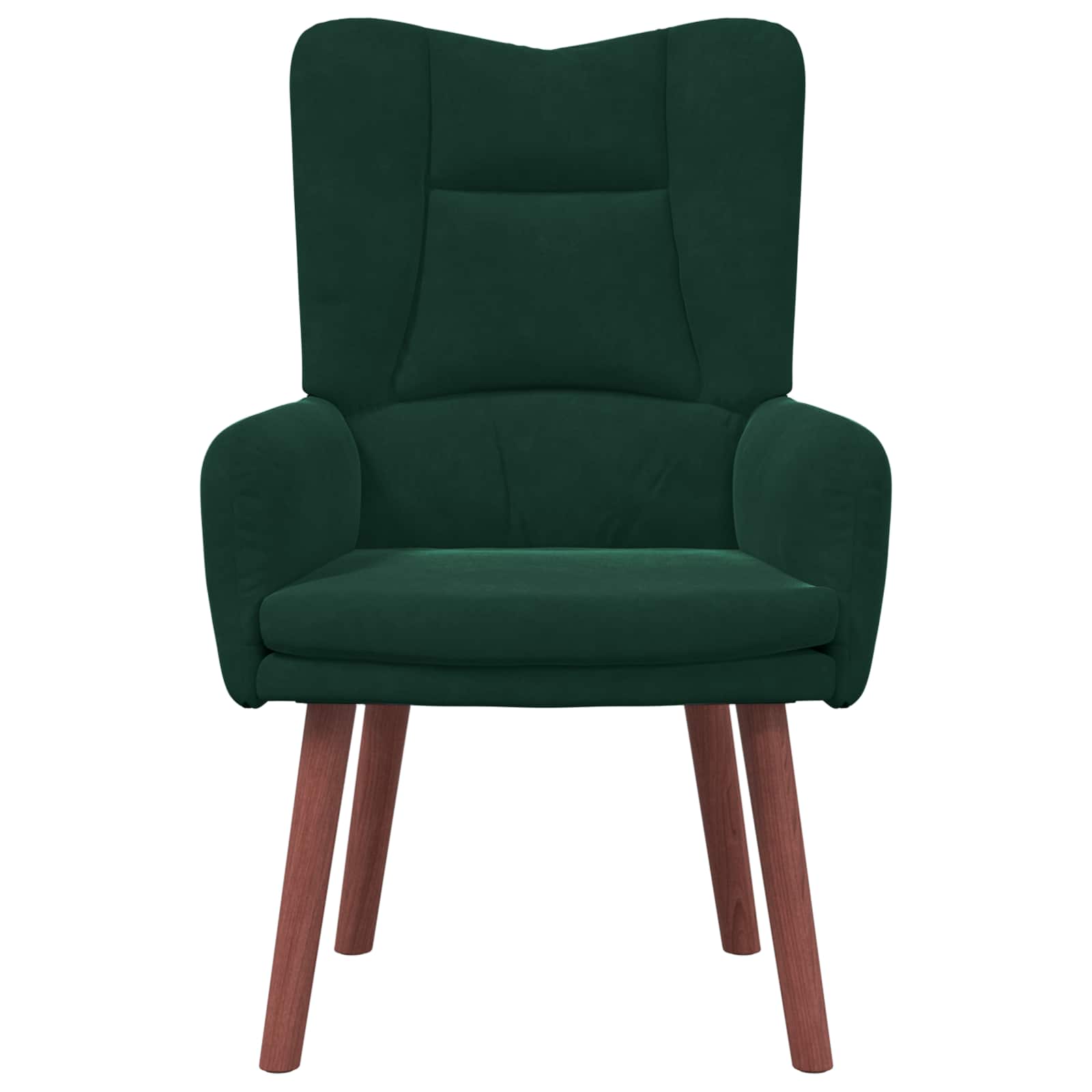 Sessel Dunkelgrün 63 x 67 x 94 cm Samt