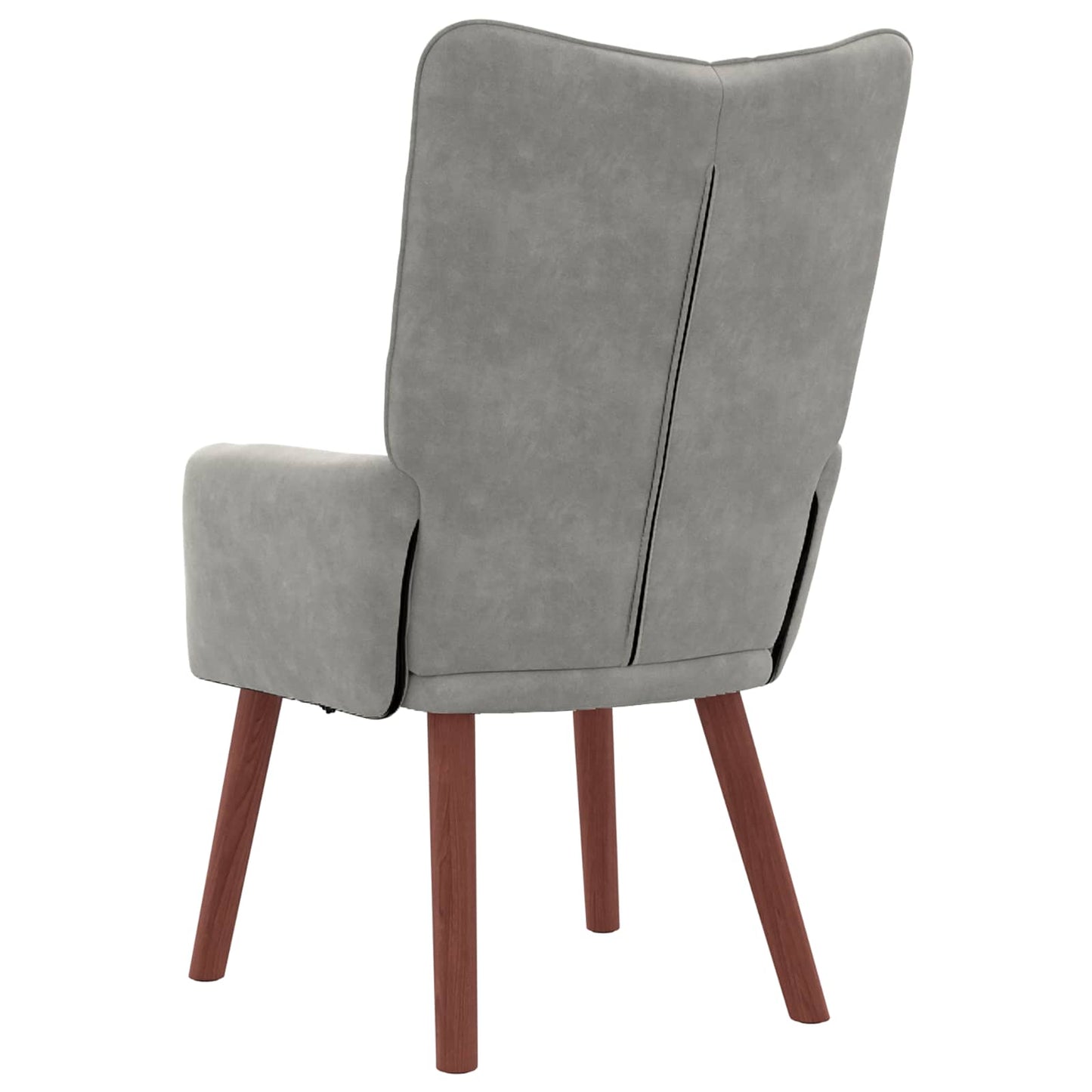 Sessel Hellgrau 63 x 67 x 94 cm Samt