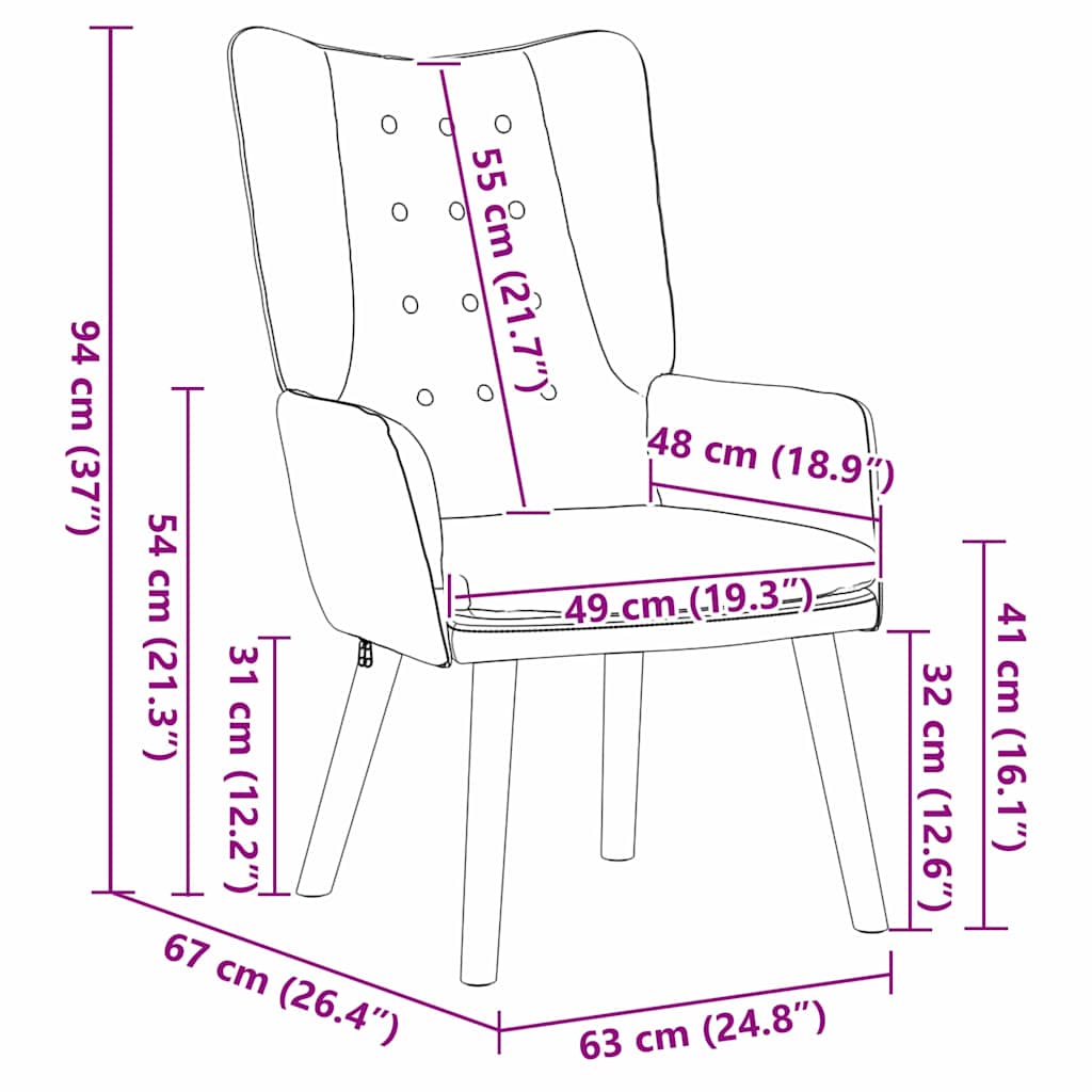 Sessel Hellgrau 63 x 67 x 94 cm Samt