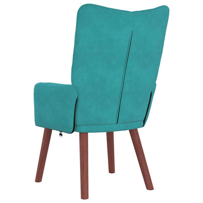 Sessel Türkis 63 x 67 x 94 cm Samt