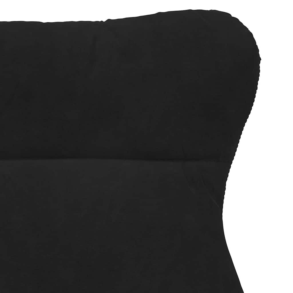 Sessel Schwarz 69 x 74 x 93 cm Samt