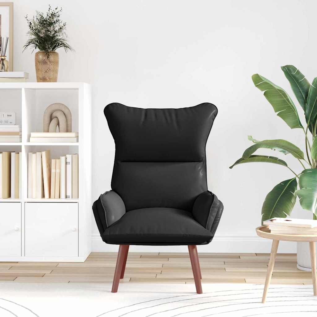Sessel Schwarz 69 x 74 x 93 cm Kunstleder