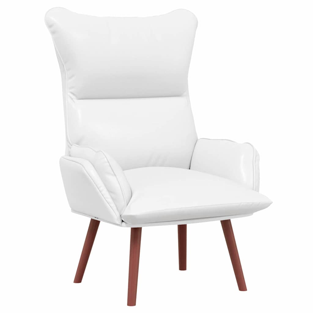 Sessel Weiß 69 x 74 x 93 cm Kunstleder