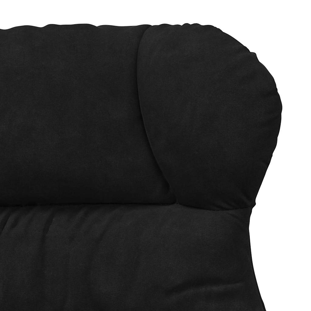 Sessel Schwarz 69 x 74 x 93 cm Samt