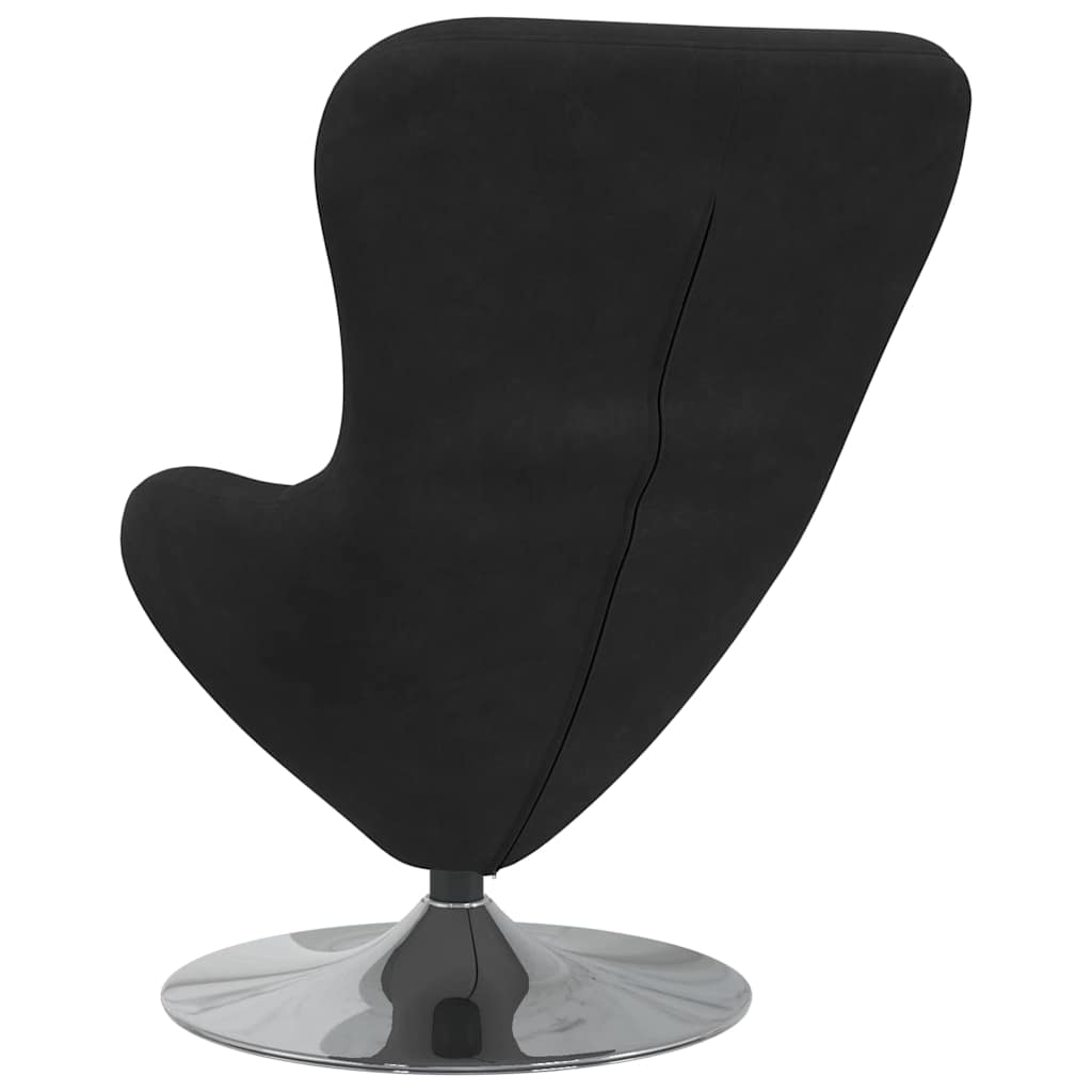 Eiersessel Schwarz 63 x 73 x 90 cm Samt