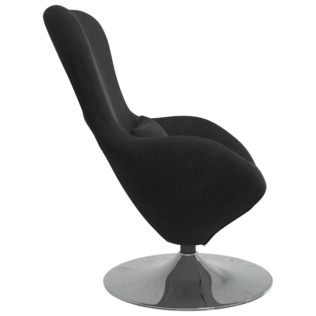 Eiersessel Schwarz 63 x 73 x 90 cm Samt