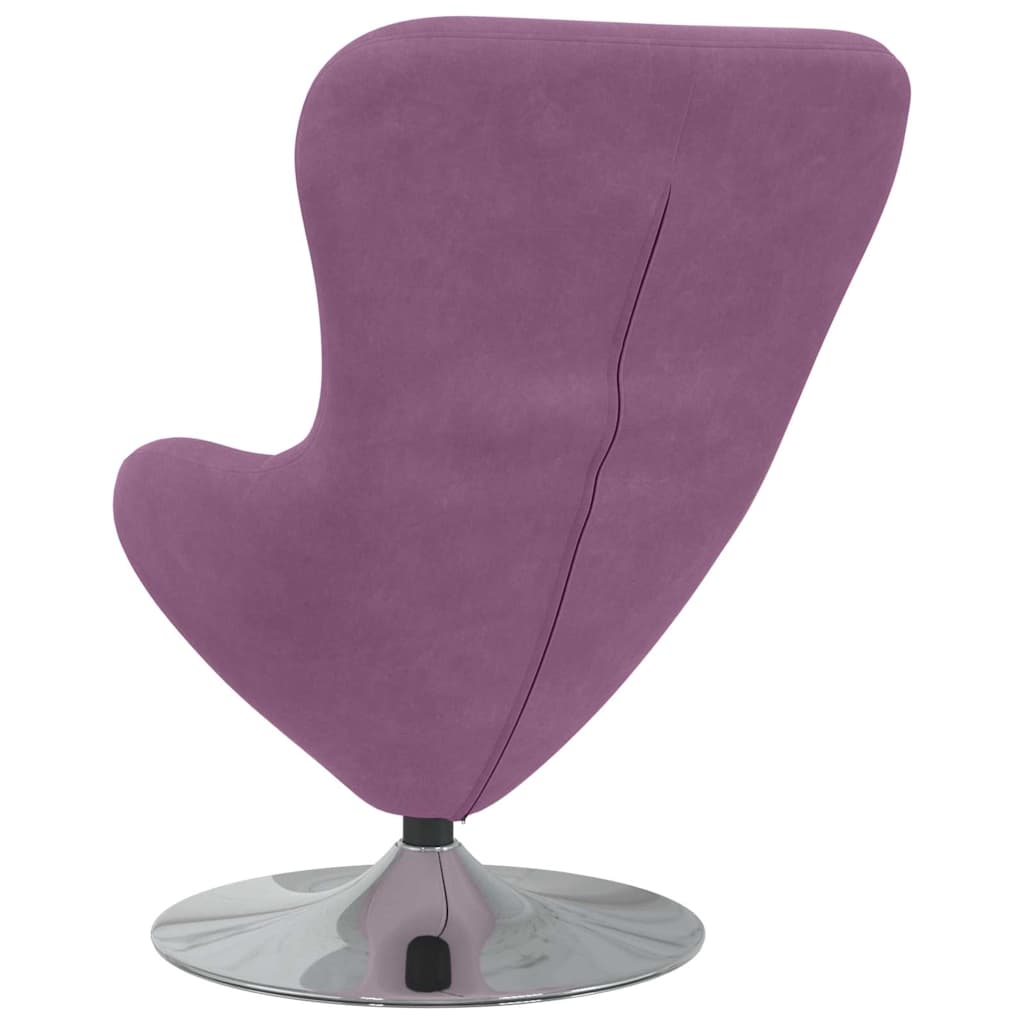 Eiersessel Lila 63 x 73 x 90 cm Samt