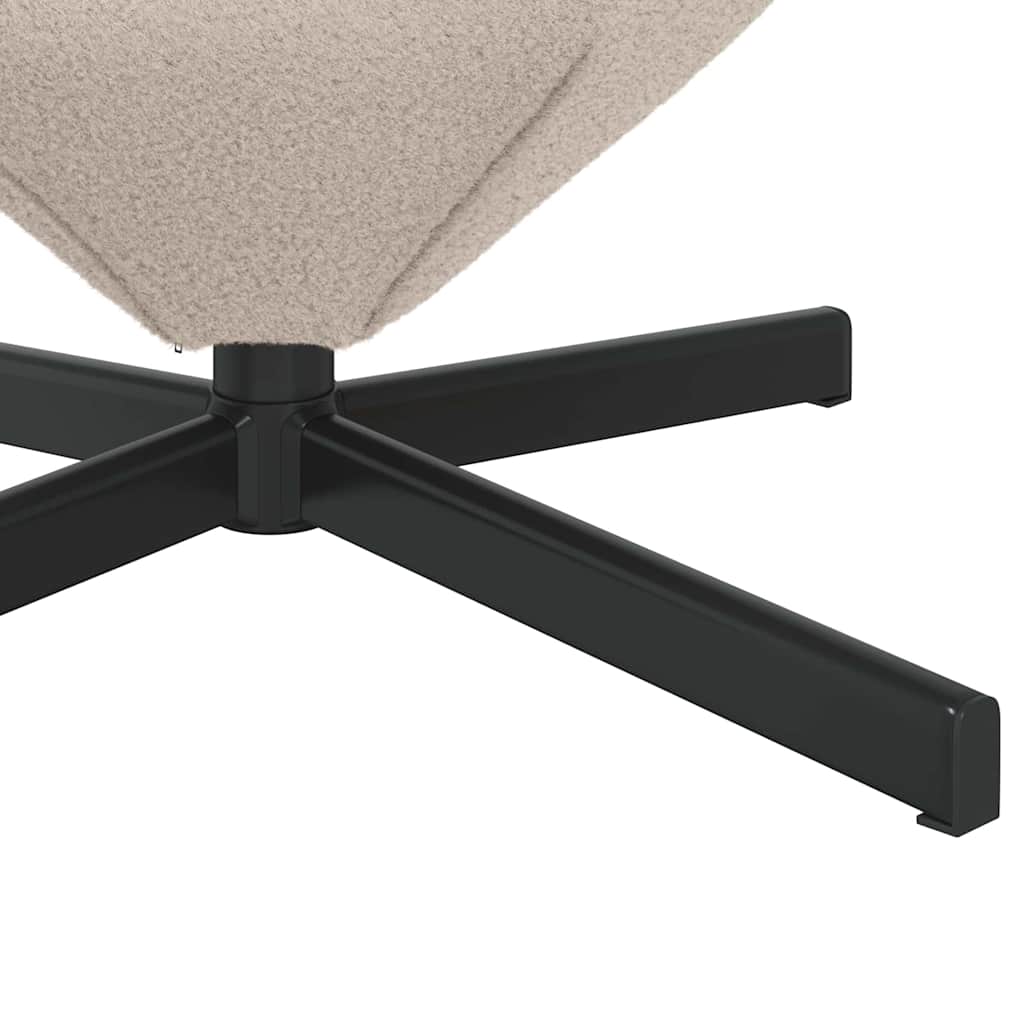 Eiersessel Hellgrau 63 x 73 x 90 cm
