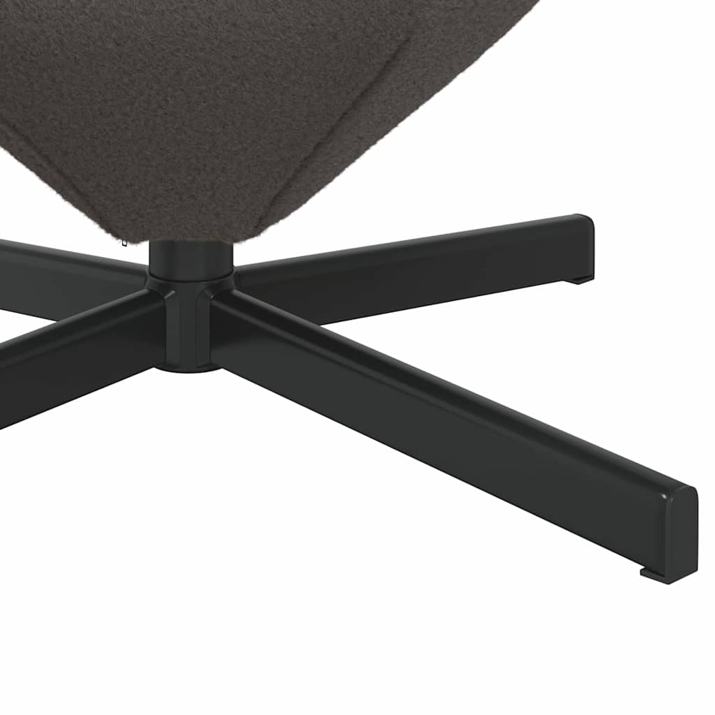 Eiersessel Dunkelgrau 63 x 73 x 90 cm