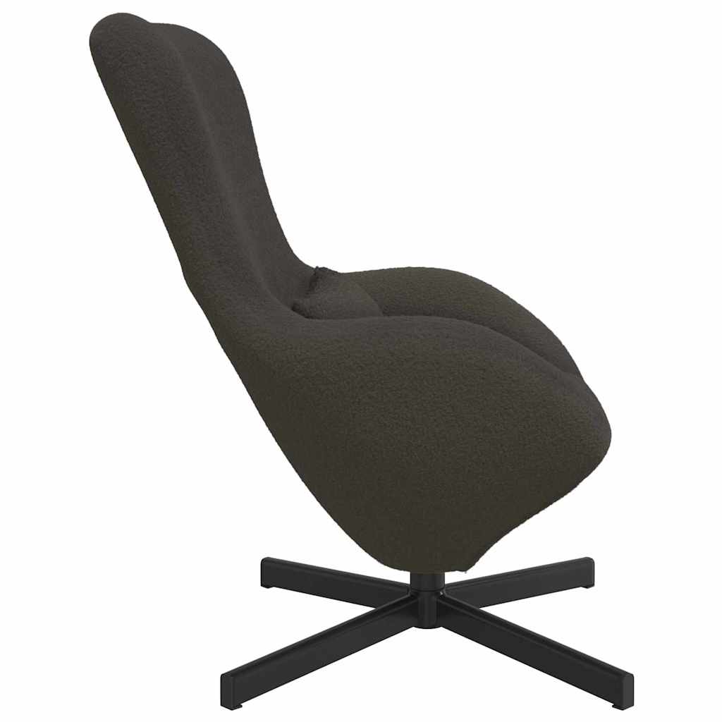 Eiersessel Dunkelgrau 63 x 73 x 90 cm