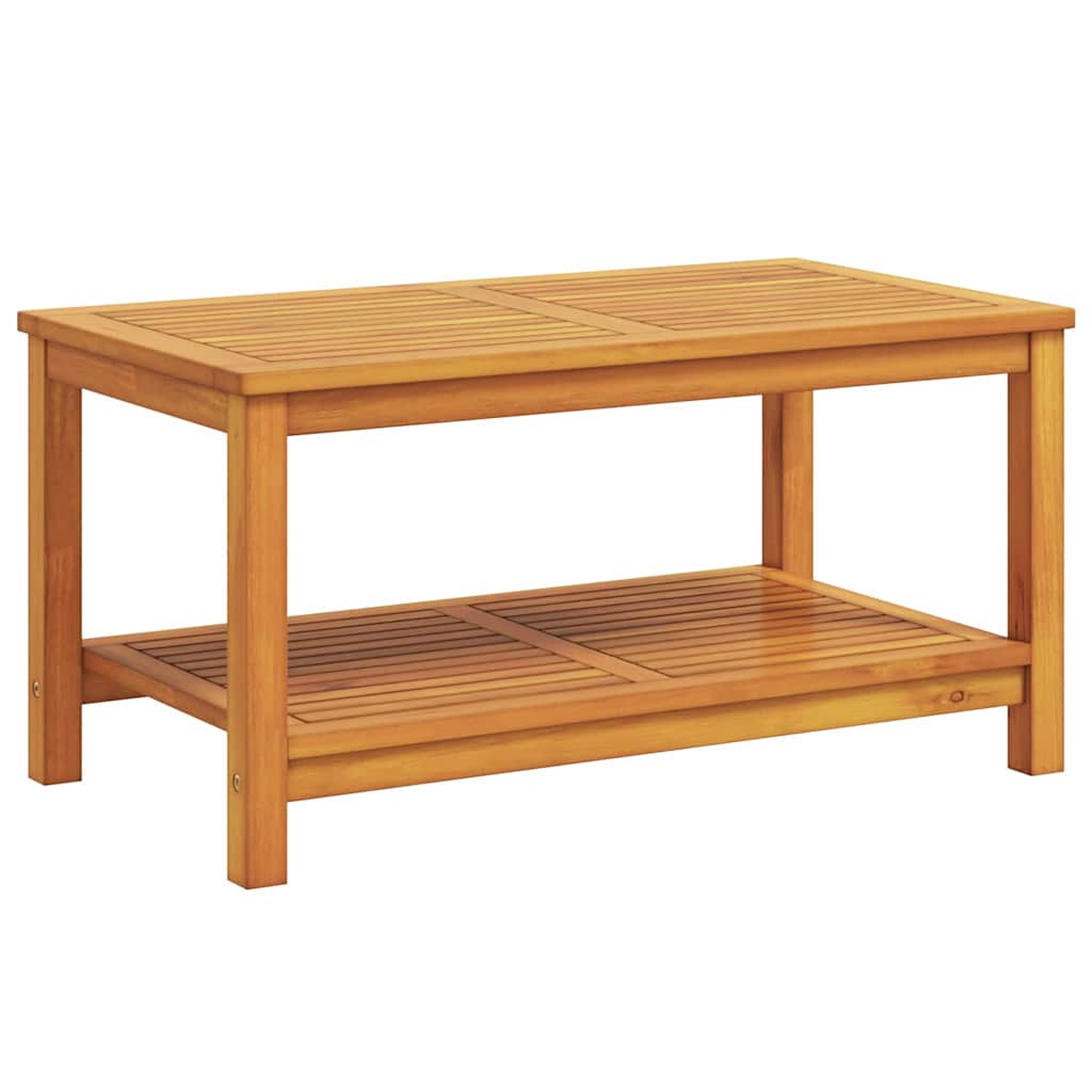 Beistelltisch Öl-Natur 90 x 50 x 45 cm Massivholz Akazie