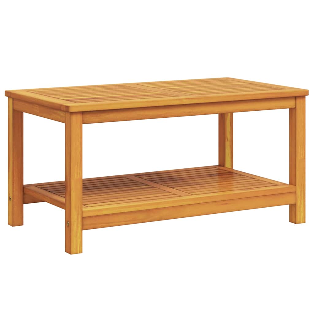 Beistelltisch Öl-Natur 90 x 50 x 45 cm Massivholz Akazie