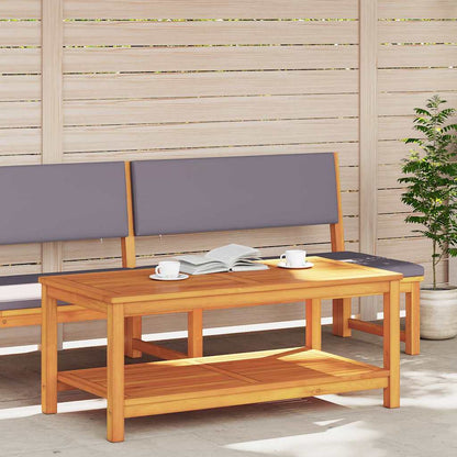 Beistelltisch Öl-Natur 110 x 55 x 45 cm Massivholz Akazie