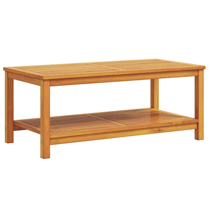 Beistelltisch Öl-Natur 110 x 55 x 45 cm Massivholz Akazie