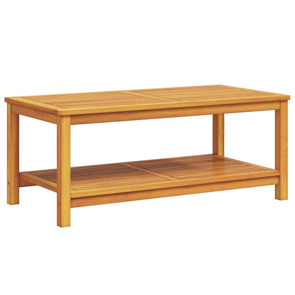 Beistelltisch Öl-Natur 110 x 55 x 45 cm Massivholz Akazie