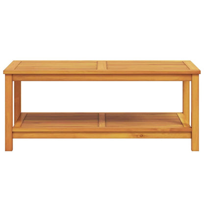 Beistelltisch Öl-Natur 110 x 55 x 45 cm Massivholz Akazie