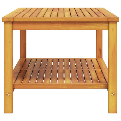 Beistelltisch Öl-Natur 110 x 55 x 45 cm Massivholz Akazie