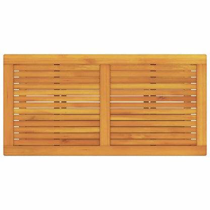 Beistelltisch Öl-Natur 110 x 55 x 45 cm Massivholz Akazie