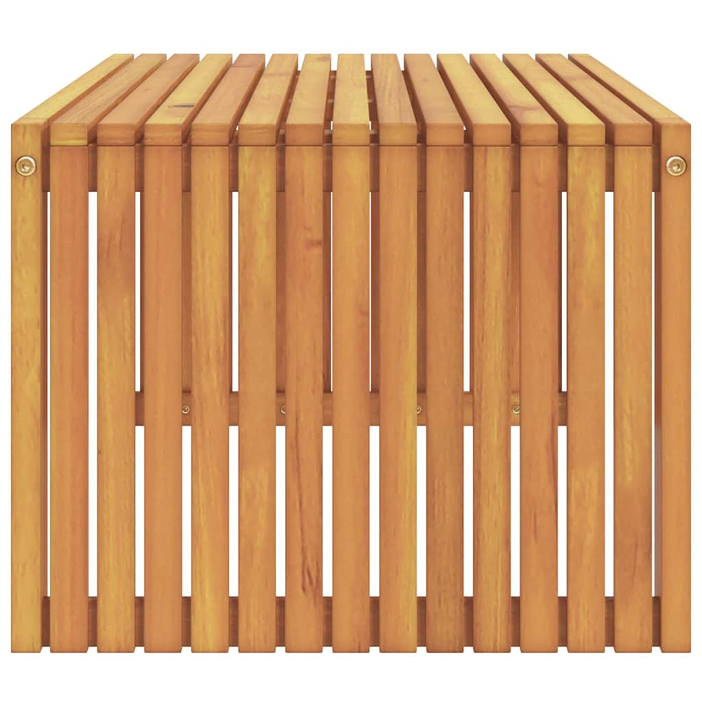 Couchtisch Braun 90 x 45 x 35 cm Akazie Massivholz