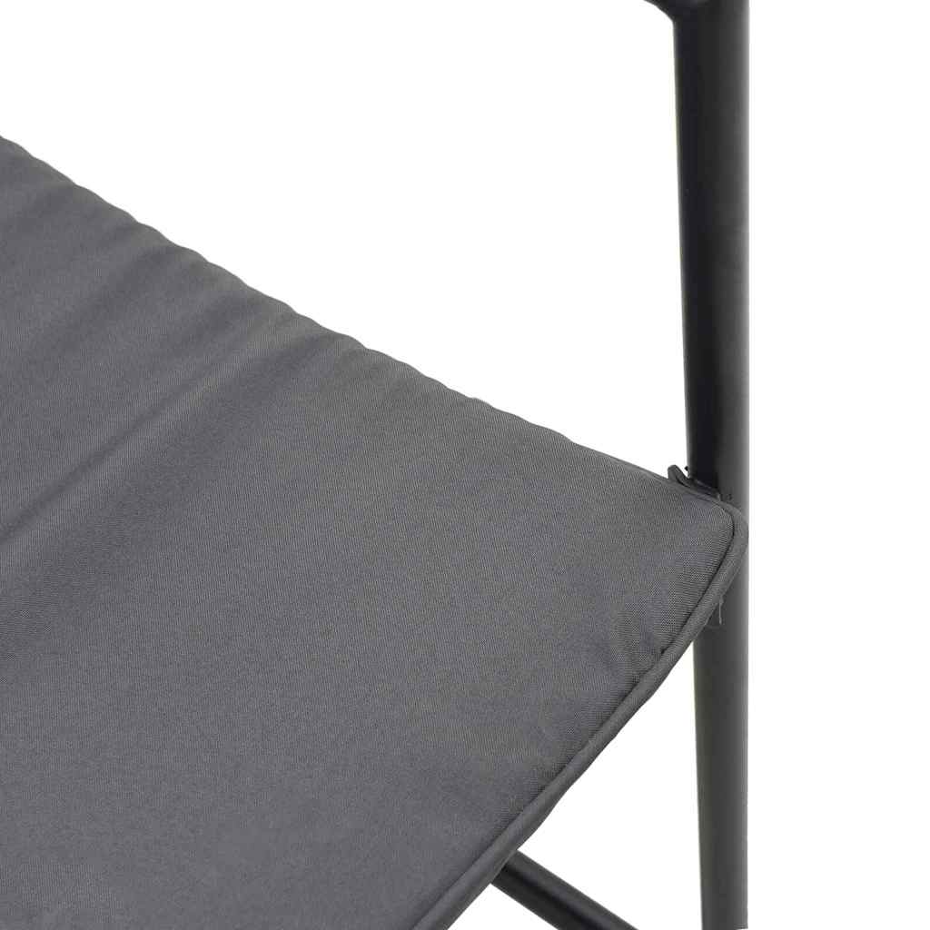 Stuhl 4 Stk. Schwarz und Anthrazit Textilene