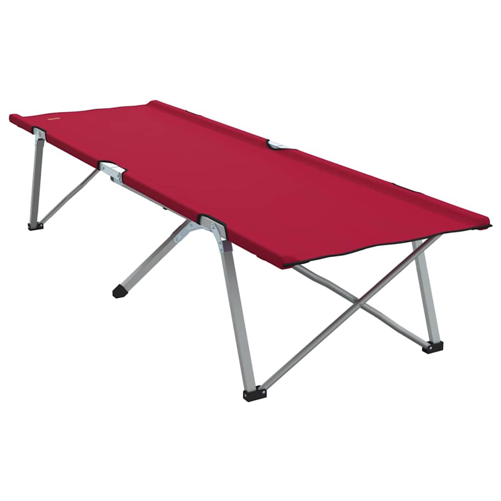 Klapp Schlafbett fürs Camping Rot 194 x 62,5 x 42,5 cm