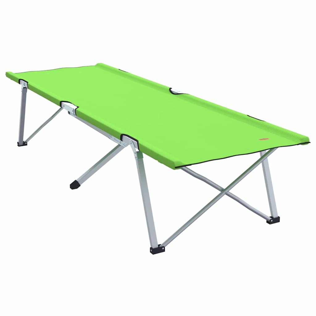 Klapp Schlafbett fürs Camping Grün 194 x 62,5 x 42,5 cm