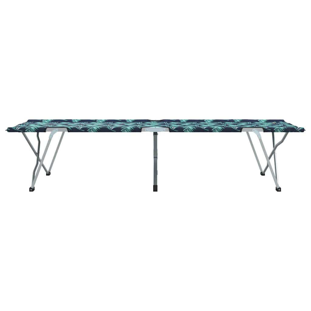Klapp Schlafbett fürs Camping Blatt Wald 194 x 62,5 x 42,5 cm